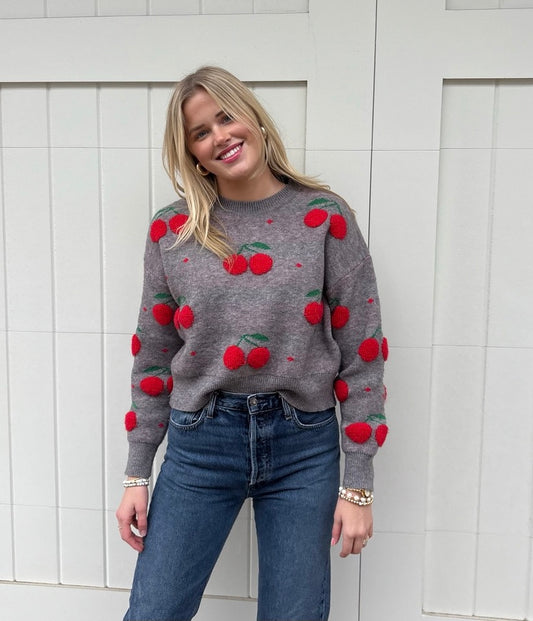 Cherry Sweater