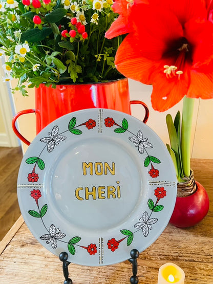 Parisian Mon Cheri Plate