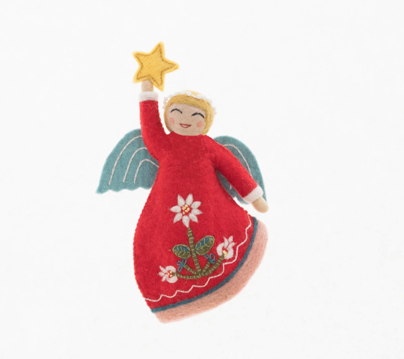 French Knot Mini Angel Tree Topper