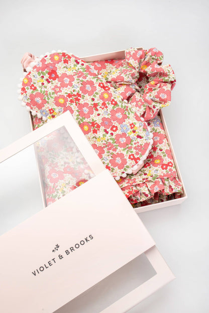 Charlotte Boxed PJ Bundle: Rose or Blue