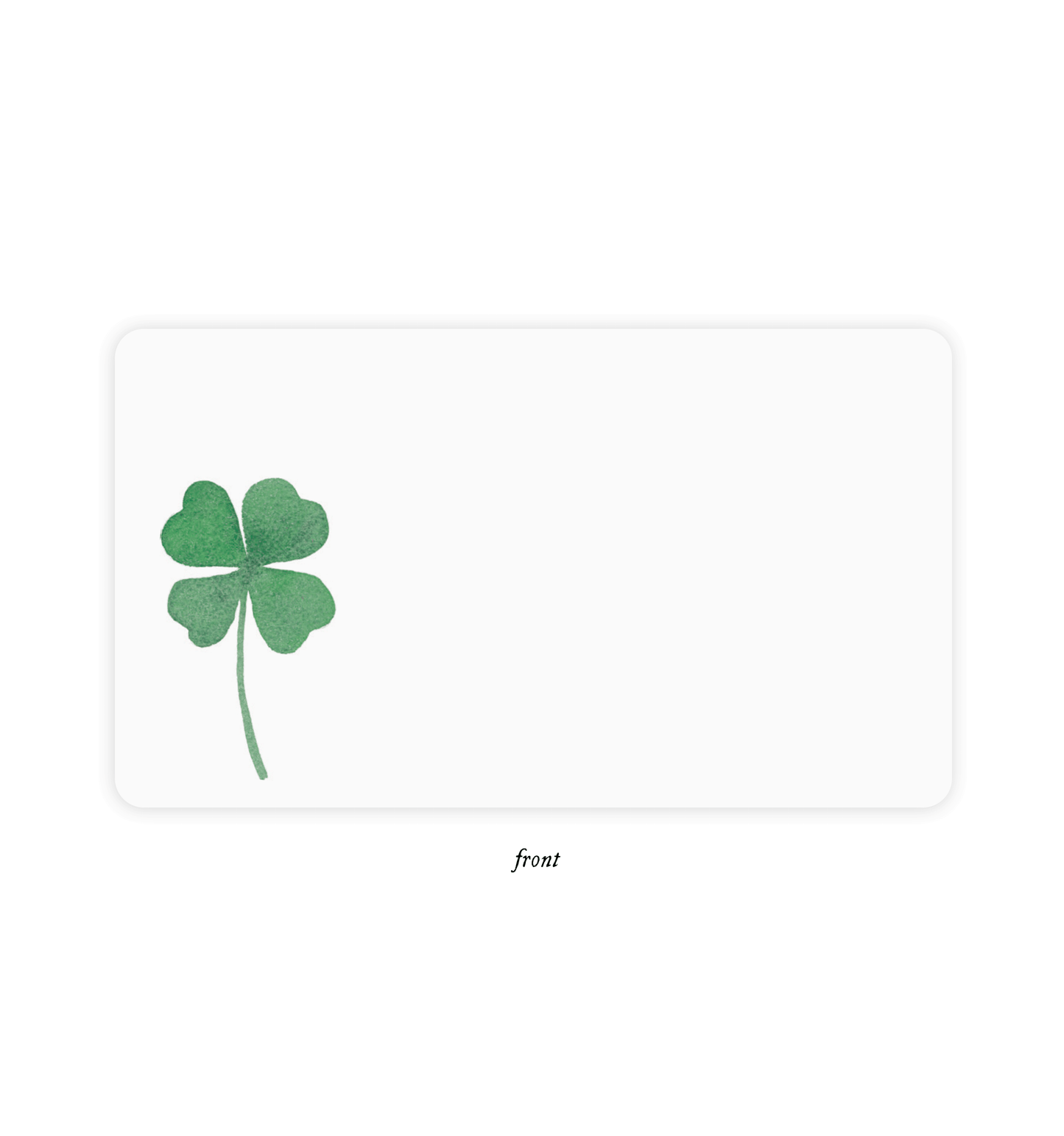 Shamrock Little Notes® – Boxed Set of 85 Mini Notecards