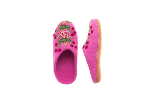 Secret Garden Slippers Pink