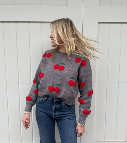 Cherry Sweater