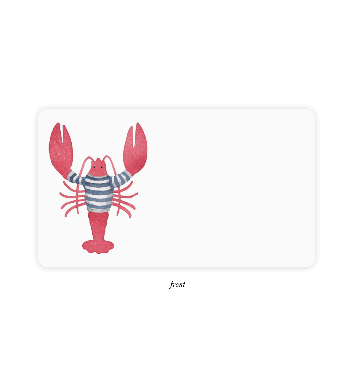 Lobster Little Notes® – Boxed Set of 85 Mini Notecards