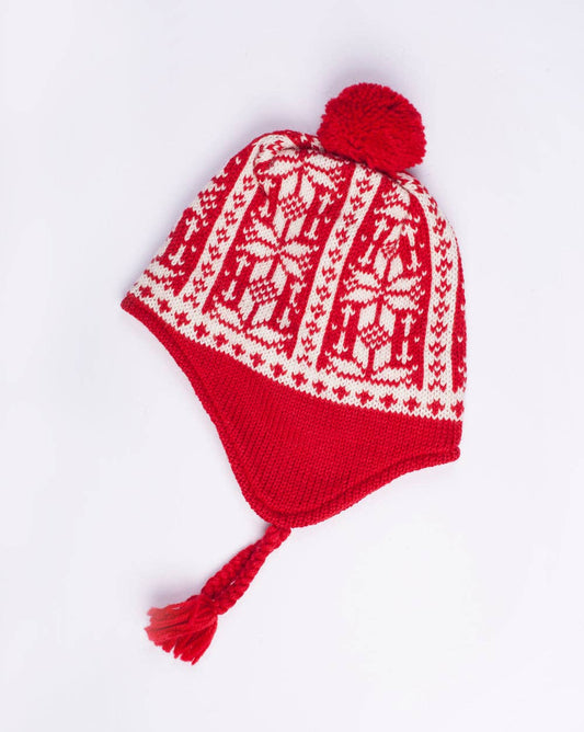 Ulriken Children's Hat: Red