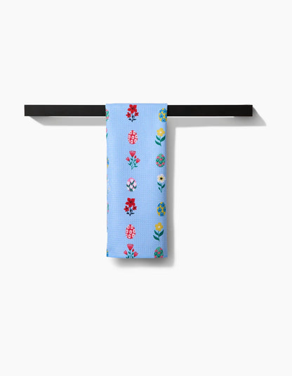 Spring Wildflowers Tea Towel