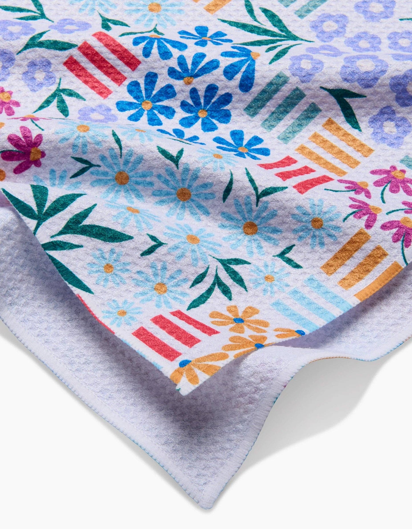 Floral Garden Tea Towel