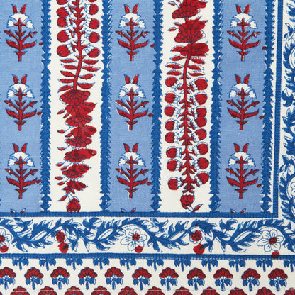 Avignon Tea Towel Red & Blue