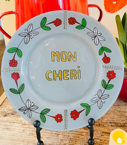 Parisian Mon Cheri Plate