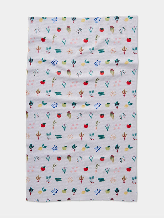 Geometry Fresh Produce Tea Towel