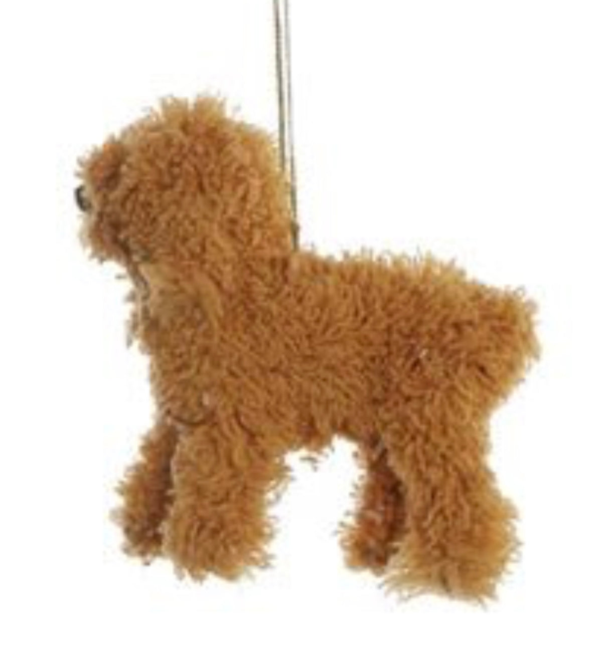 Furry Doodle Dog Ornament