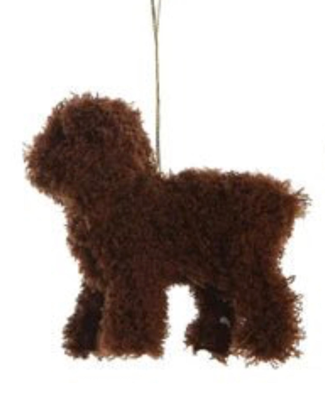 Furry Doodle Dog Ornament