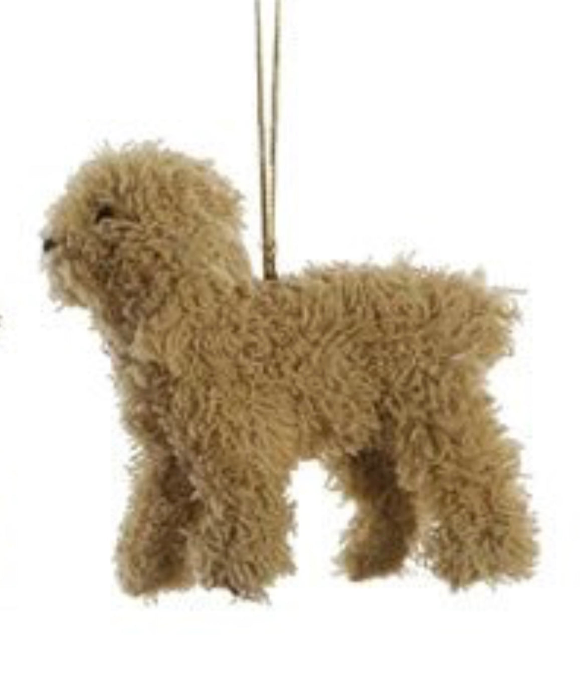 Furry Doodle Dog Ornament