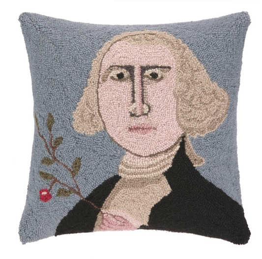 George Washington Hook Pillow