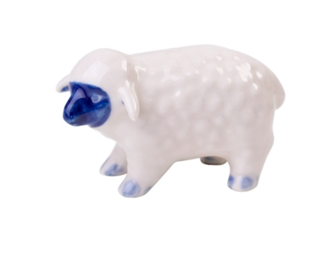 Heinen Delfts Blauw Porcelain Lamb