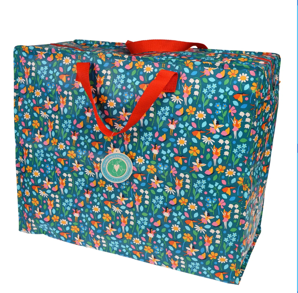 Jumbo Storage Bag - Fairies in the Garden