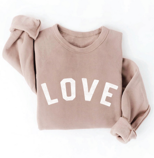 Love Graphic Sweatshirt