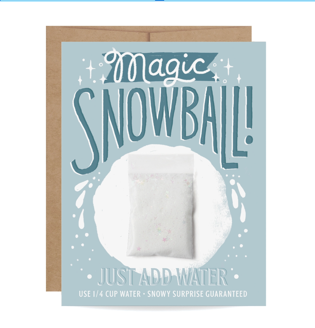 Magic Snowball - Holiday Card