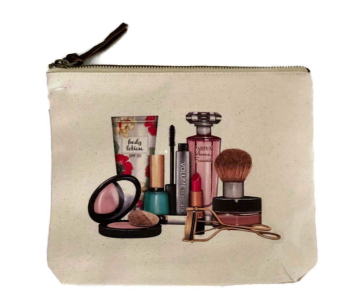 Mary Lake Thompson Makeup Canvas Bag