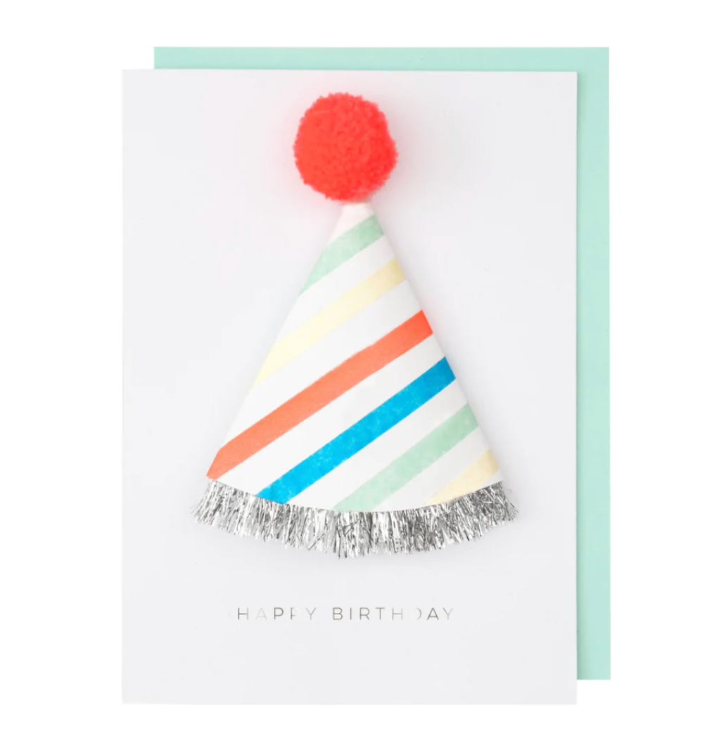 Meri Meri Birthday Hat Card