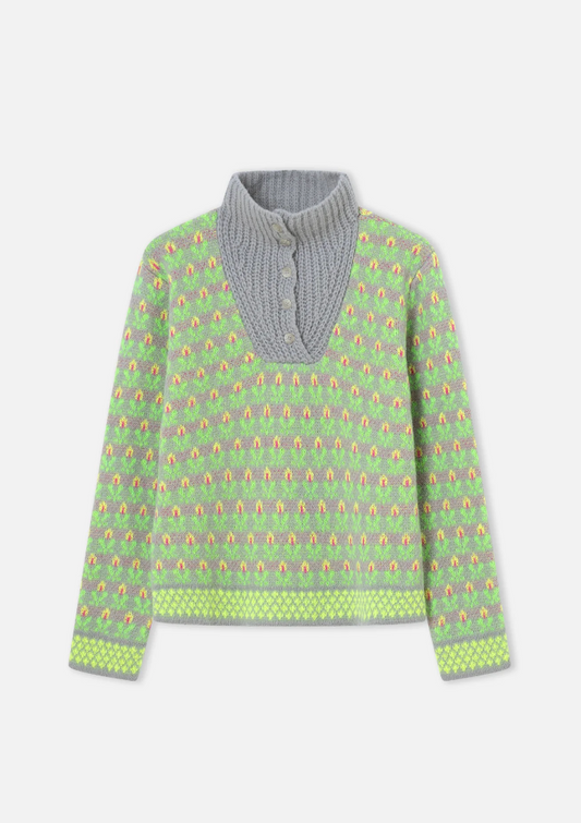 Dr. Bloom Gray Voltereta Sweater