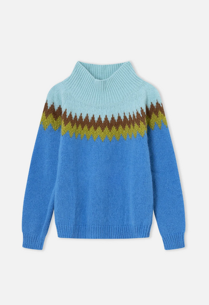 Dr. Bloom Blue Bamboleo Sweater