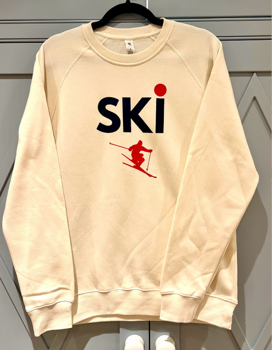 SKI Ecru Sweatshirt