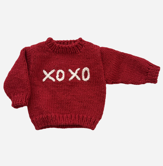 Red XOXO Sweater