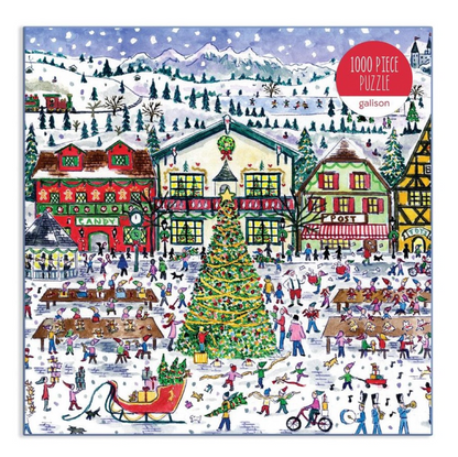 Michael Storrings Santa's Village 1000 Piece Puzzle