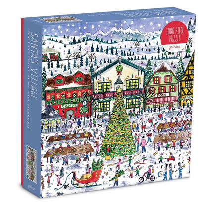 Michael Storrings Santa's Village 1000 Piece Puzzle