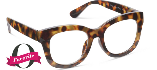 Peepers Center Stage Focus Readers (Blue Light) Tortoise Brown