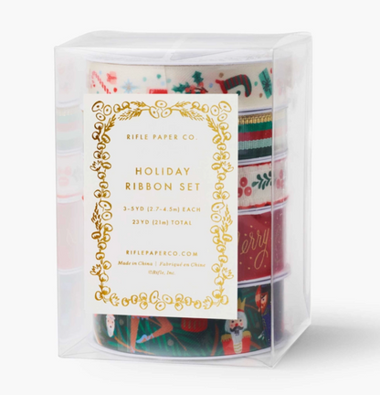 Rifle Paper Co Holiday Ribbon Set