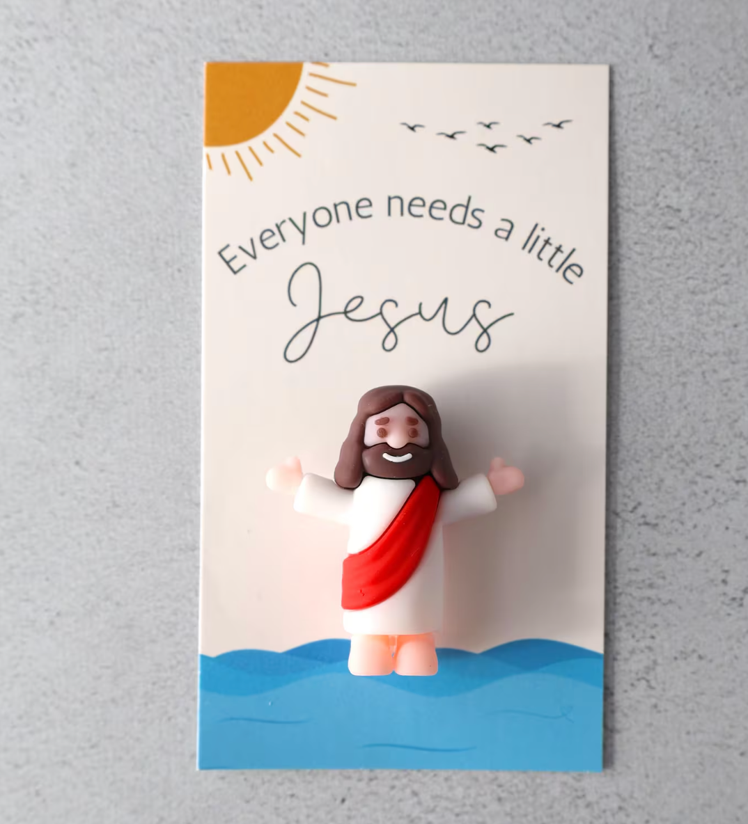 Open Arms Small Jesus Figurine