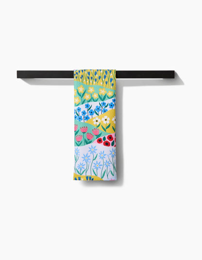 Spring Fields Tea Towel