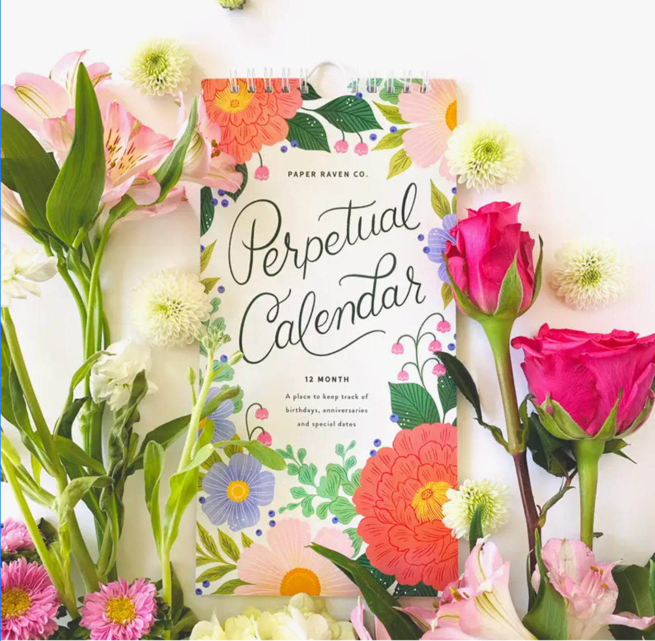 Always Floral Perpetual Calendar