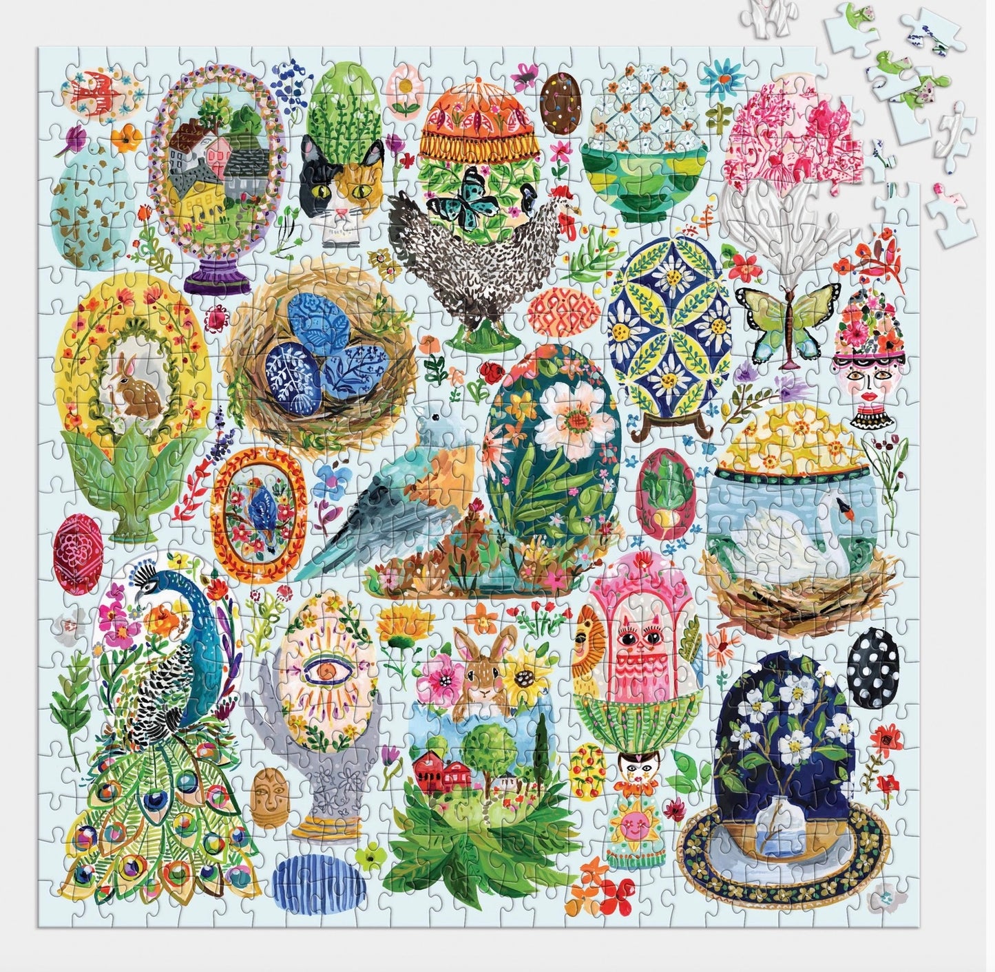 Artisanal Eggs 500 Piece Puzzle