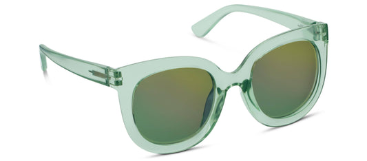 Logging Out (Sunglasses): Green / Bifocal Readers