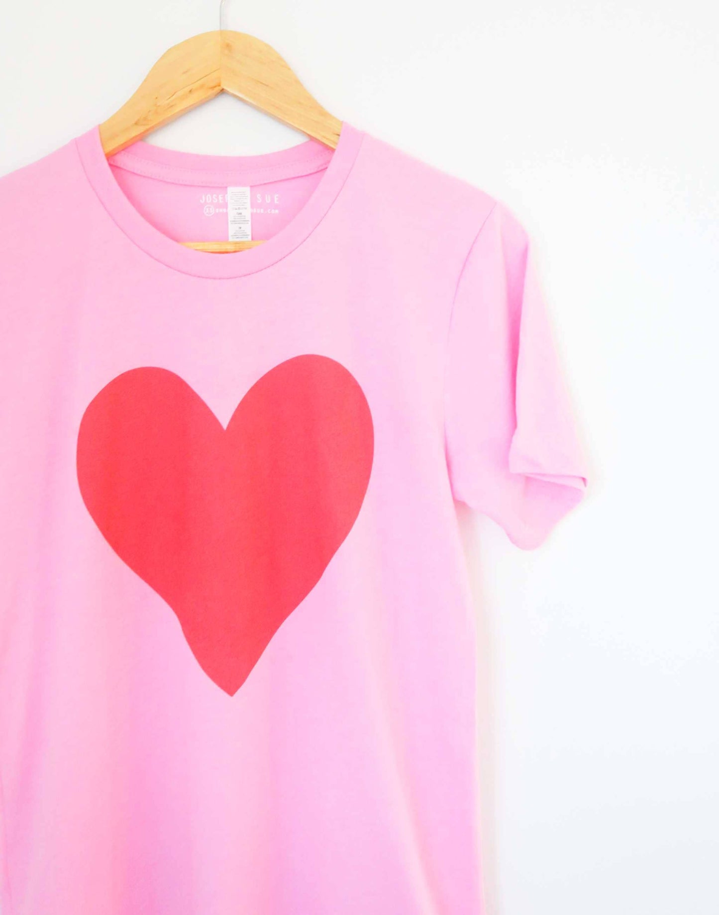 Pink and Red Have a Heart T-Shirt