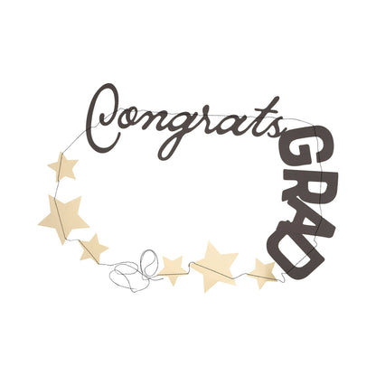 GRD1002 - Congrats Grad Cap Banner Set