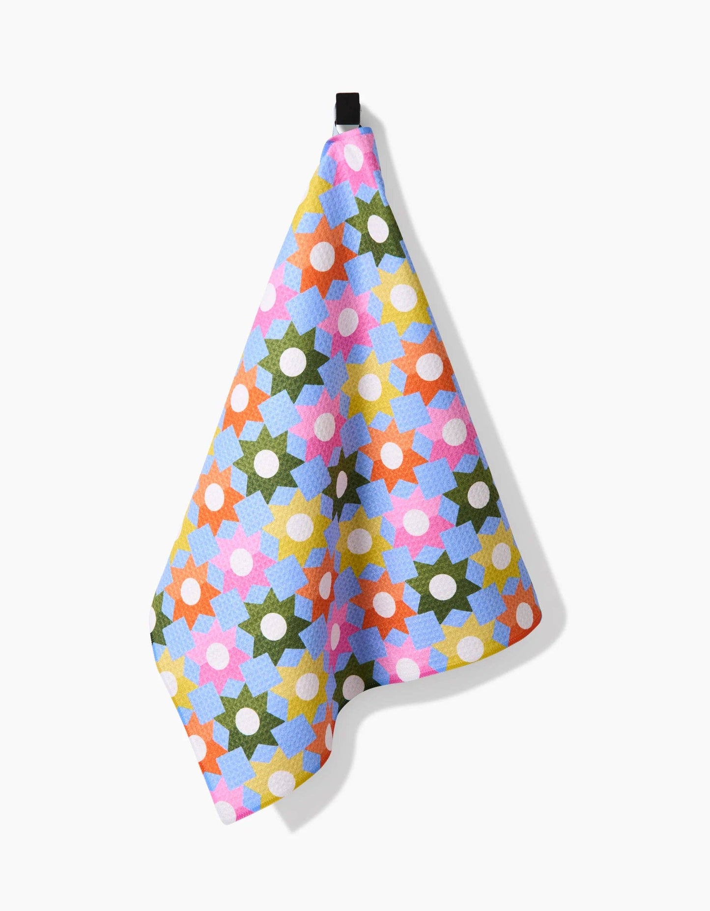 Geometric Garden Tea Towel