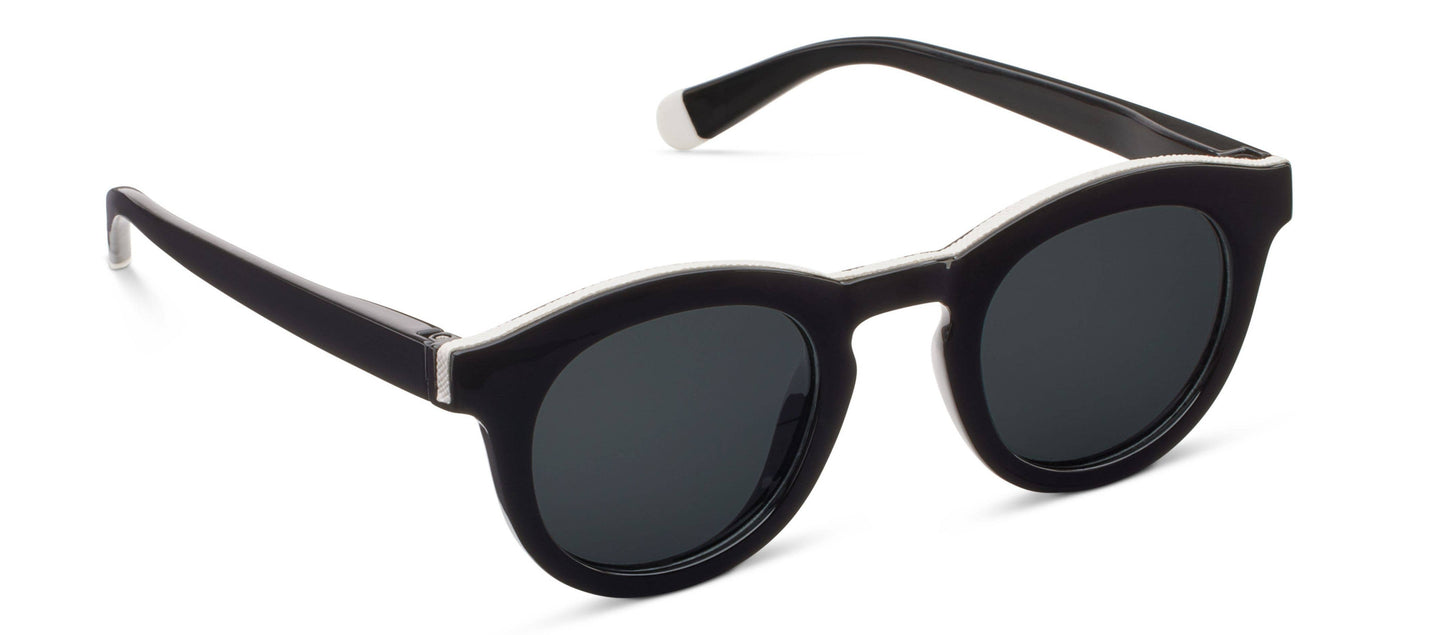 Beverly Shores (Sunglasses): Black / Bifocal / 2.00