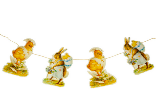 Chicks and Bunnies Easter Garland