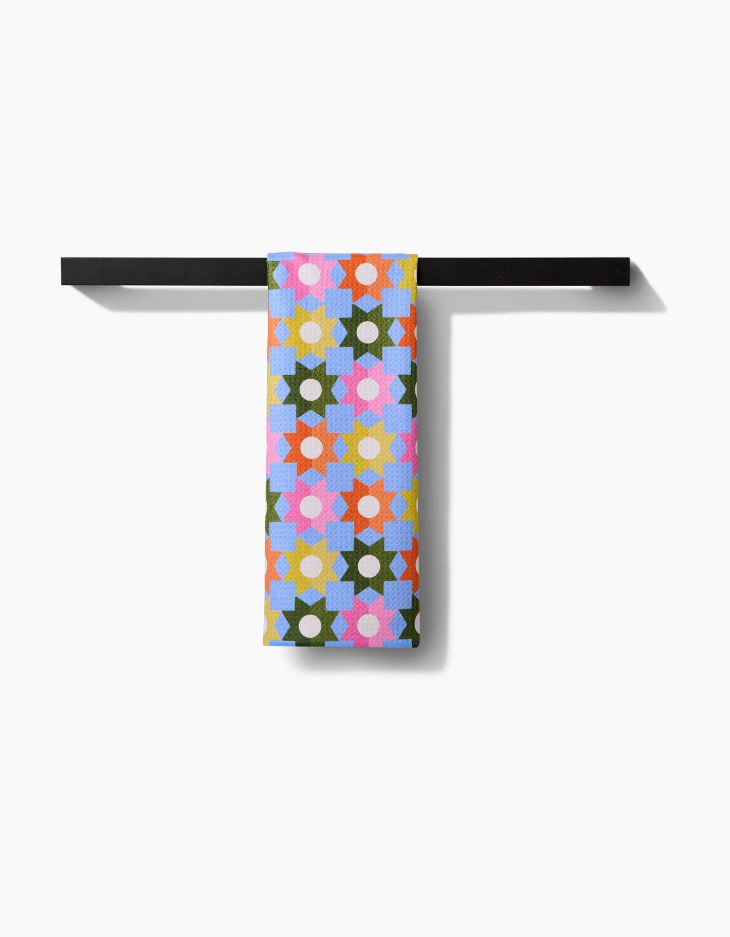 Geometric Garden Tea Towel