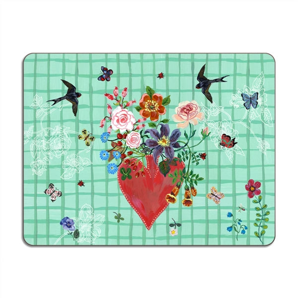 Nathalie Lete "Mon Coeur" Tablemat