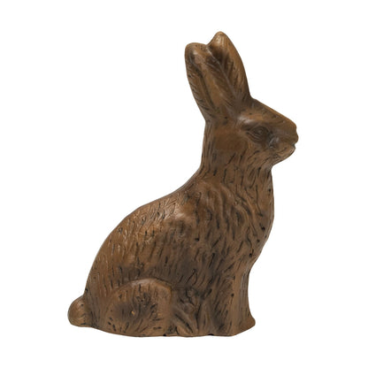 Resin Brown Bunny Figurine, 8 Inch