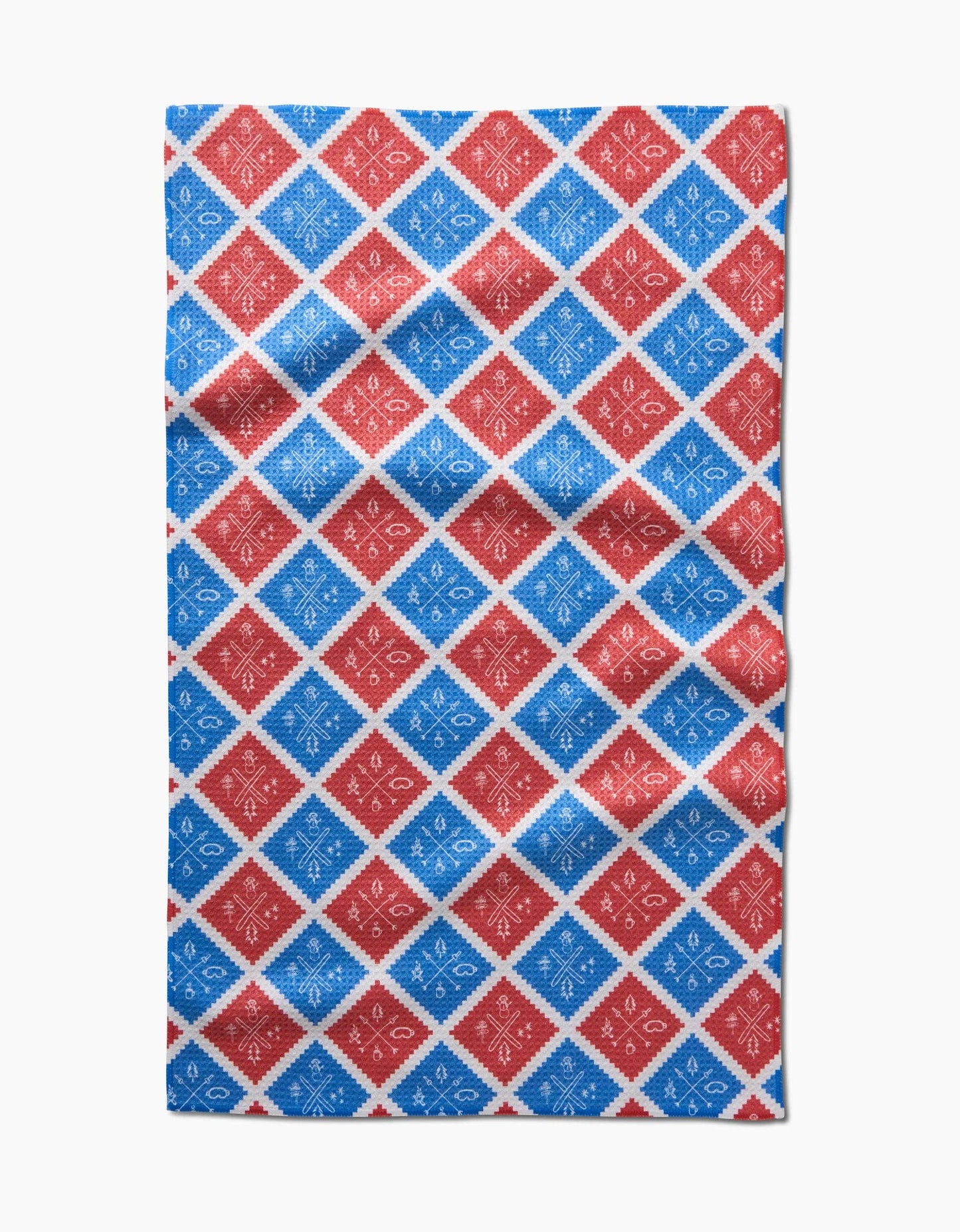 Ski Patch Tea Towel