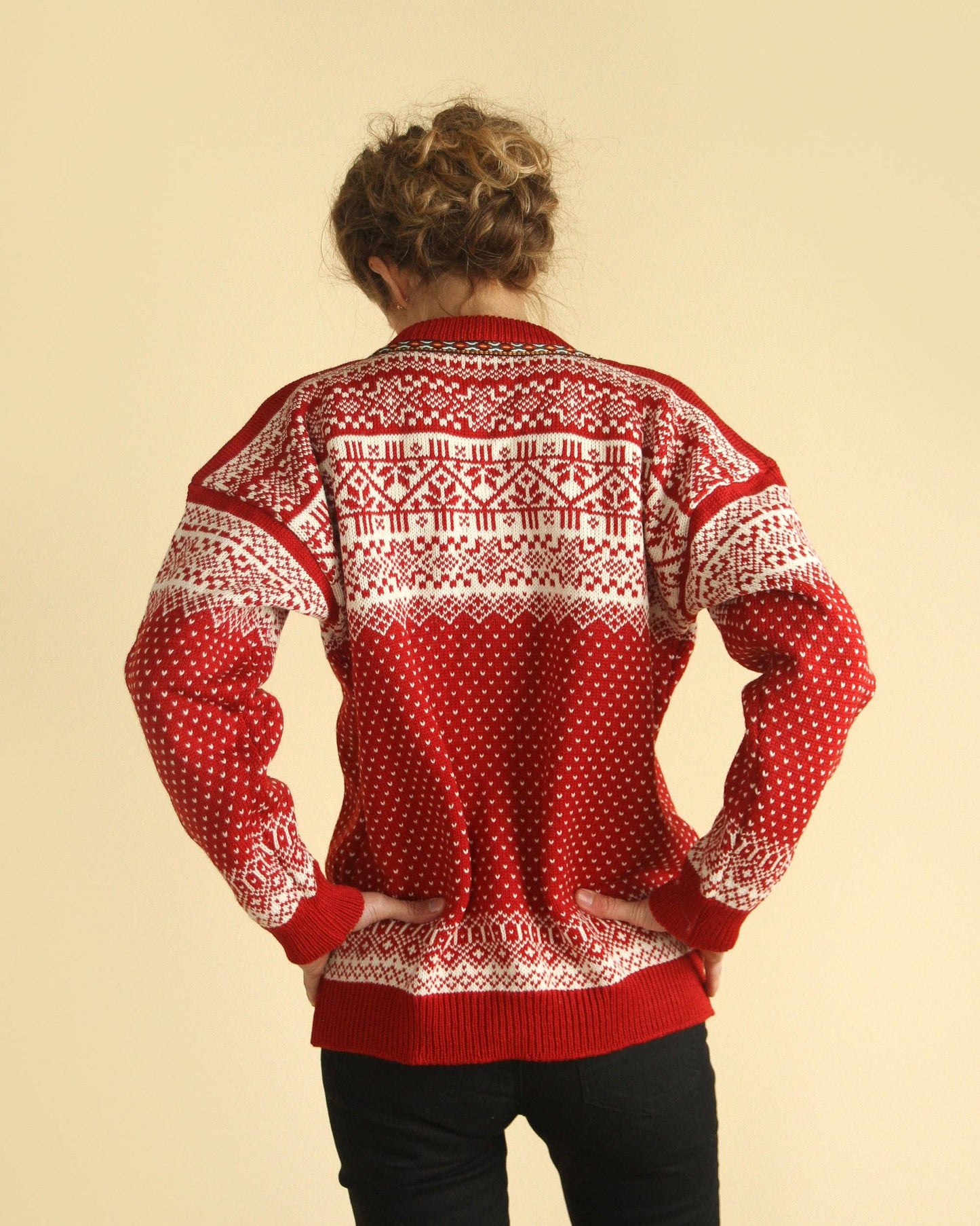 Sandviken Women's Cardigan: Red