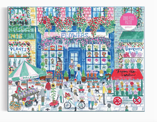 Michael Storrings Market in Bloom 2000 Piece Puzzle