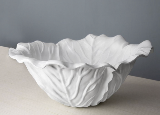 Beatriz Ball White Lettuce Large Bowl