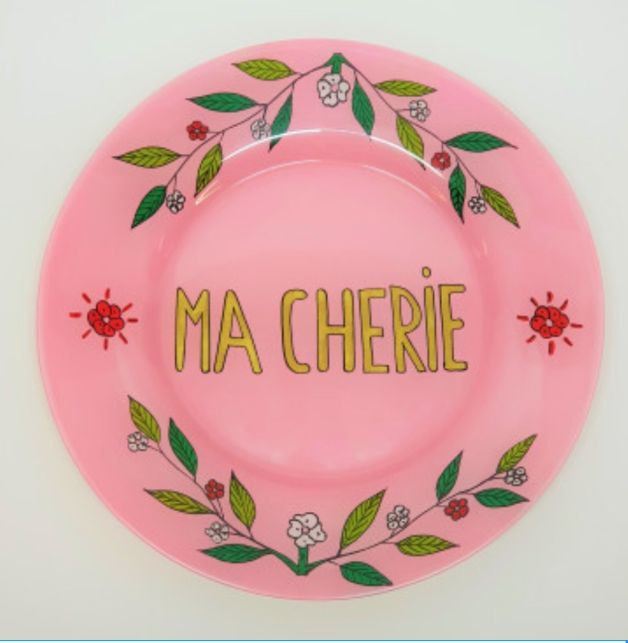 Parisian Ma Cherie Plate